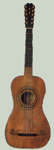 Guitarra Salomn, Pars 1760