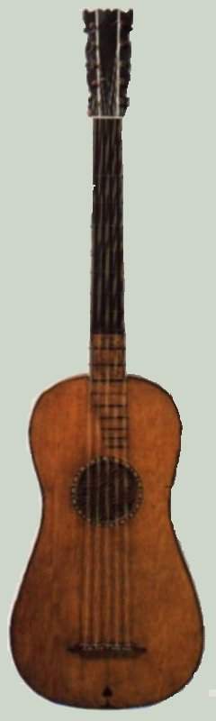 Guitarra Stradivarius de cinco �rdenes, 1680
